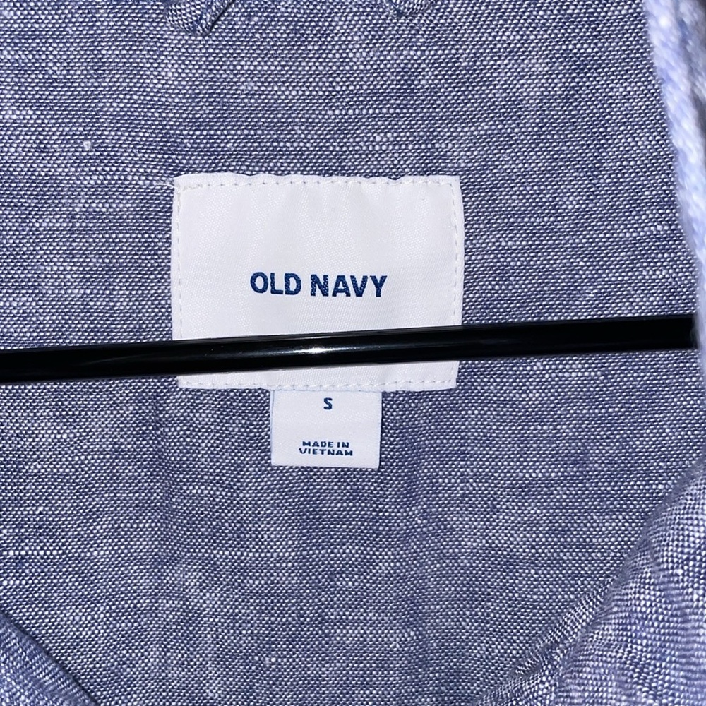 Old Navy Women’s Chambray Linen-blend Field Jacket - Picture 14 of 14